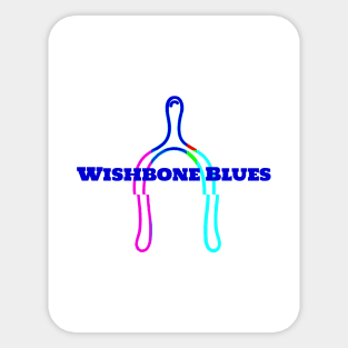 Wishbone Blues Sticker